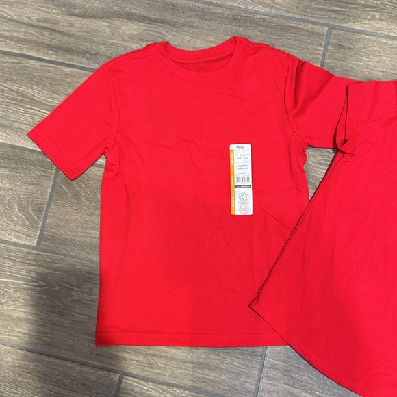 Wonder Nation Kids red t shirts. NWT. Size 6-7 and 7-8. - Picture 4 of 6